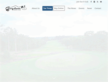 Tablet Screenshot of golfgreystonecc.com